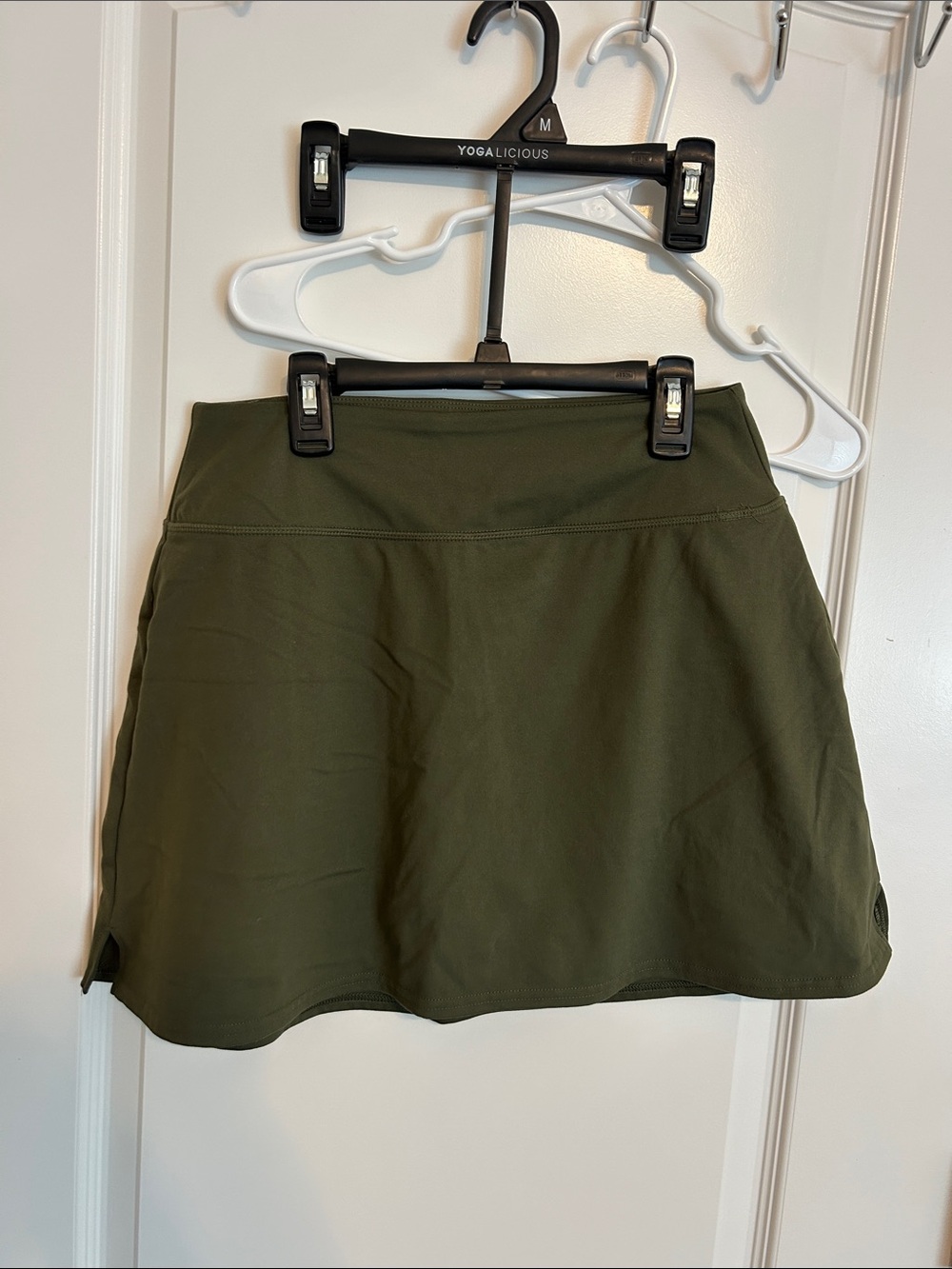 DSW Olive Green A-Line Skirt
